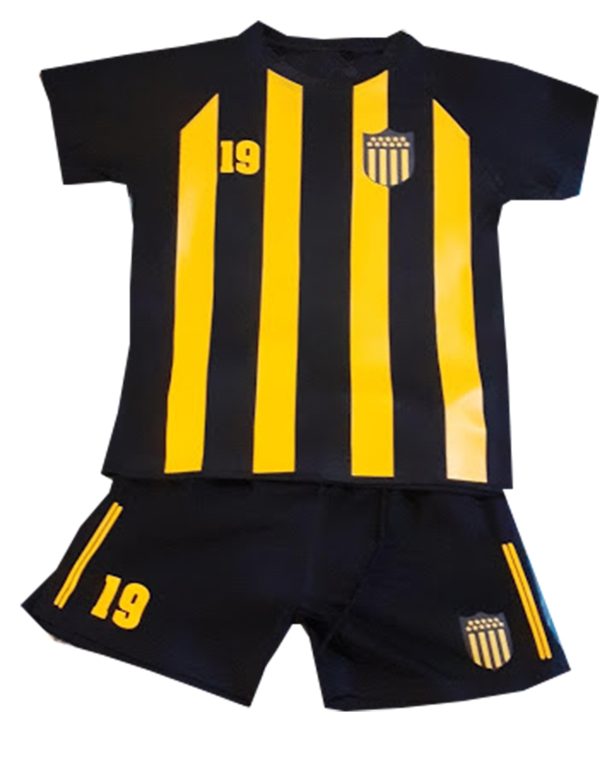 Equipo de futbol para niño Peñarol