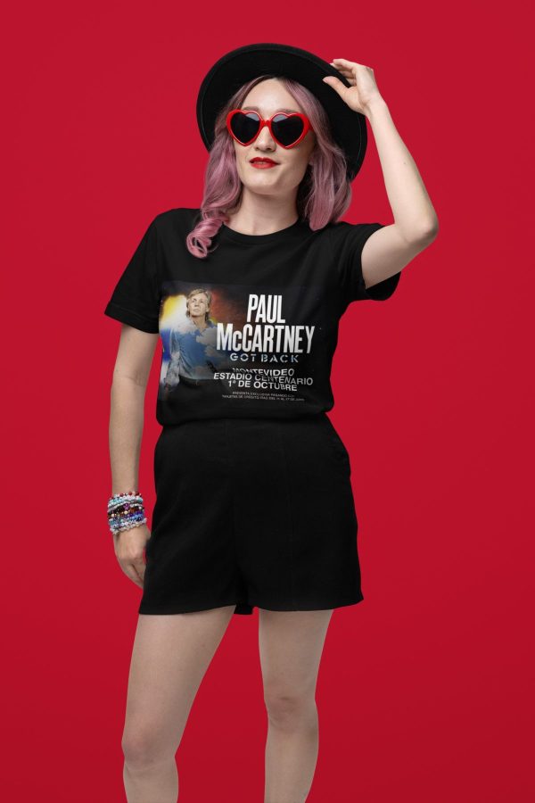 Camiseta mujer fans Paul McCartney en Uruguay